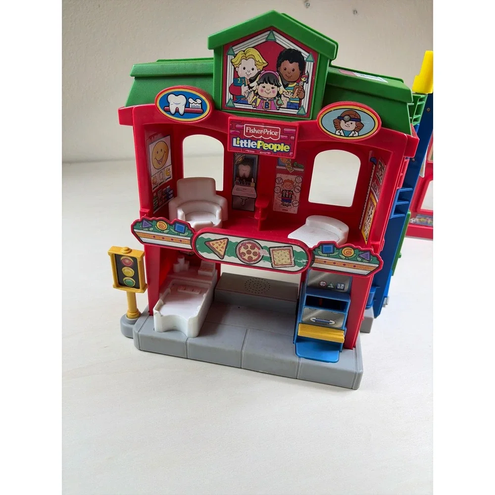 Fisher-Price Little People Time to Learn Preschool Playset M8867 2008Folding Toy